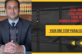 provide expert legal document drafting and research services