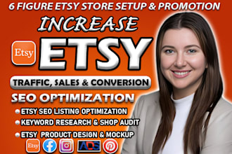 do etsy digital product, SEO listing, etsy shop promotion, etsy store management