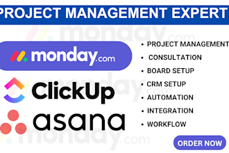 monday crm, monday com, clickup, asana, airtable, zapier, make, notion, trello