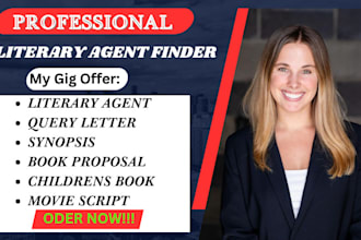 find you topnotch literary agents for fiction and nonfiction manuscript
