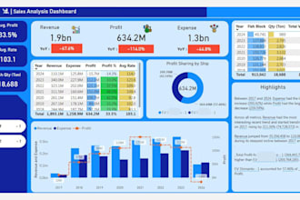 be your expert power bi dashboard and report developer