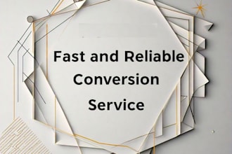 convert PDF to word, pdf to excel, data entry