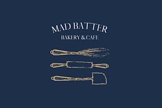 make intelligence bakery and cafe logo