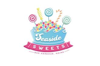 design wonderful sweet shop logo