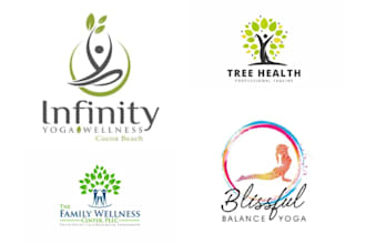 do holistic spa yoga wellness beauty and health logo