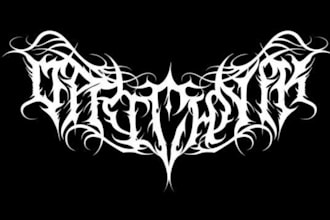 make custom death metal logo for your band