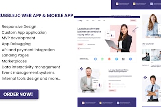 do bubble io web app bubble mvp bubble saas openai bubble web app development