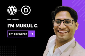 be your divi expert for wordpress website customization