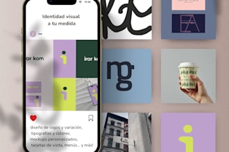 logotipo minimalista e identidad visual profesional