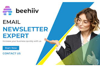 create beehiiv landingpage, beehiiv newsletters, setup beehiiv account, template