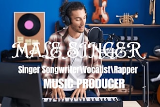 be your male country singer rock blues pop singer lyrics writer as male vocalist