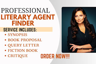 find top literary agent for your fiction novel nonfiction critique story letter