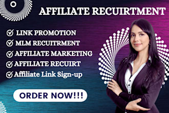 setup MLM sales funnel affiliate recruitment affiliate signup to your program
