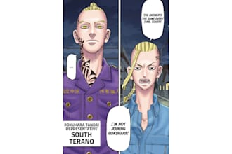 add color and create to any manga webtoon and anime illustration page