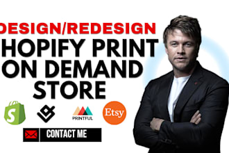 etsy shopify print on demand store printful shopify print on demand printify pod
