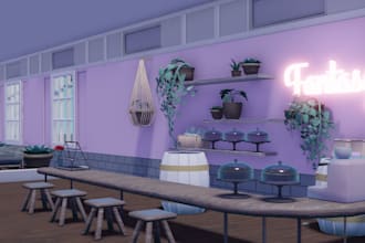 build you a detailed bloxburg cafe roblox cafe roblox build