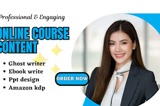 online course creator, engaging elearning content, expert instructional designer
