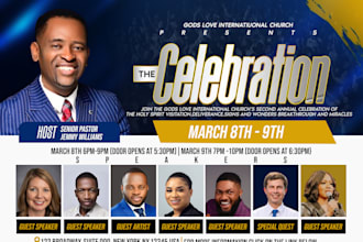 do exceptional church, conference and event flyer design