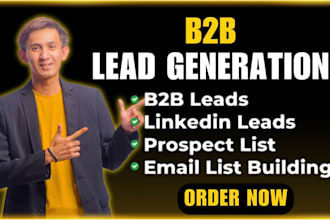 provide b2b lead generation, prospect leads and business leads