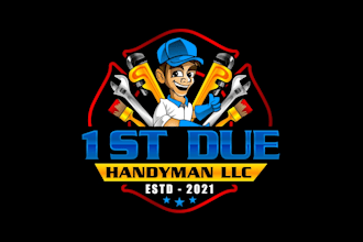 design incredible beautiful handyman logo with unlimited revision