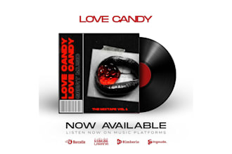 design modern album cover , mixtape cover design