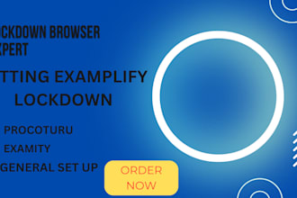 set up examplify lockdown browser proctoru examity