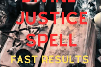 cast a divine justice spell call for fairness, balance and karma same day cast