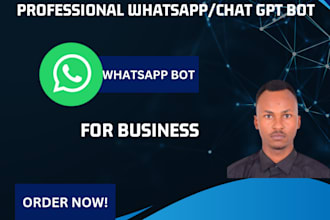 build a whatsapp chatbot with business API