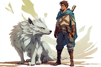create unique and high quality d n d character art