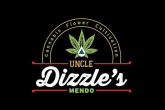design unique cannabis farm logo