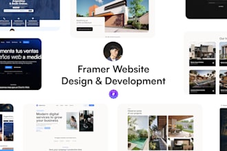 make a high converting landing page with framer