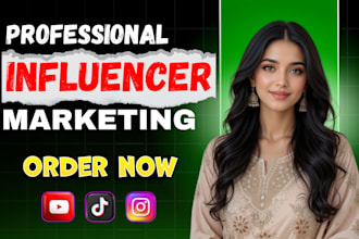 find best instagram, youtube and tiktok influencer list for influencer marketing