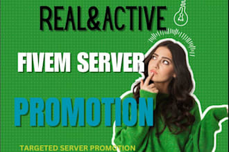 do fivem server promotion discord server promotion fivem server