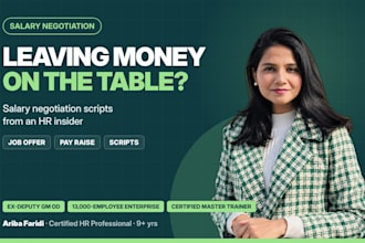 coach you to negotiate your salary offer or raise with HR insider tactics