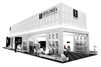 design 3d exhibition stall, blimp square tower, snap frame, 3d trade show booth