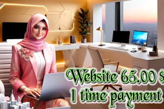 develop web for your current product in marketplace with qr code,link for client