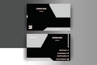 unique business card design for your business