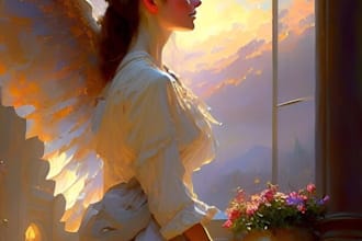 draw realistic digital oil painting from your photos