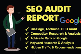 do competitor analysis and website SEO