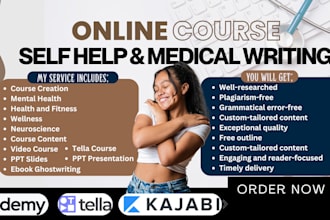 do medical course, self help, neuroscience, health metabolism, video course, ppt