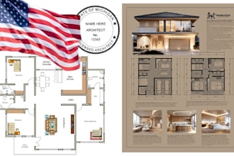 draw autocad 2d floor architectural and construction blueprint cad drawing