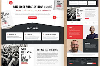 design book author website design ebook website children book website  portfolio