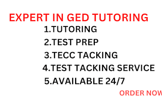 help and guide you in online ged test