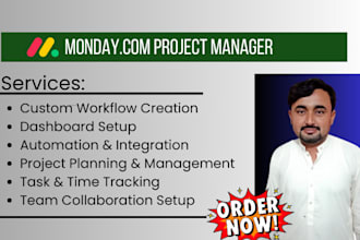 be your monday and monday CRM expert project manager and automation expert