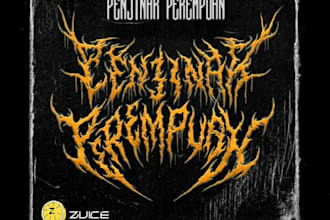 draw amazing black, slamming, or death metal logo design