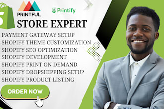 design shopify print on demand shop redesign shopify pod shopify store redesign