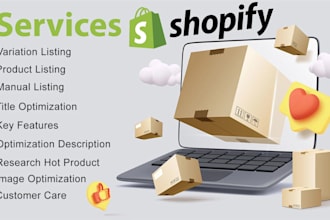 do shopify product listing, shopify product upload, shopify product add SEO list