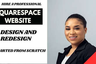 design and create a squarespace website