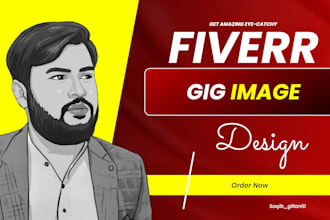 professionally design gig thumbnail and gig image