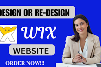 be your wix expert, wix developer to design or redesign wix website online store